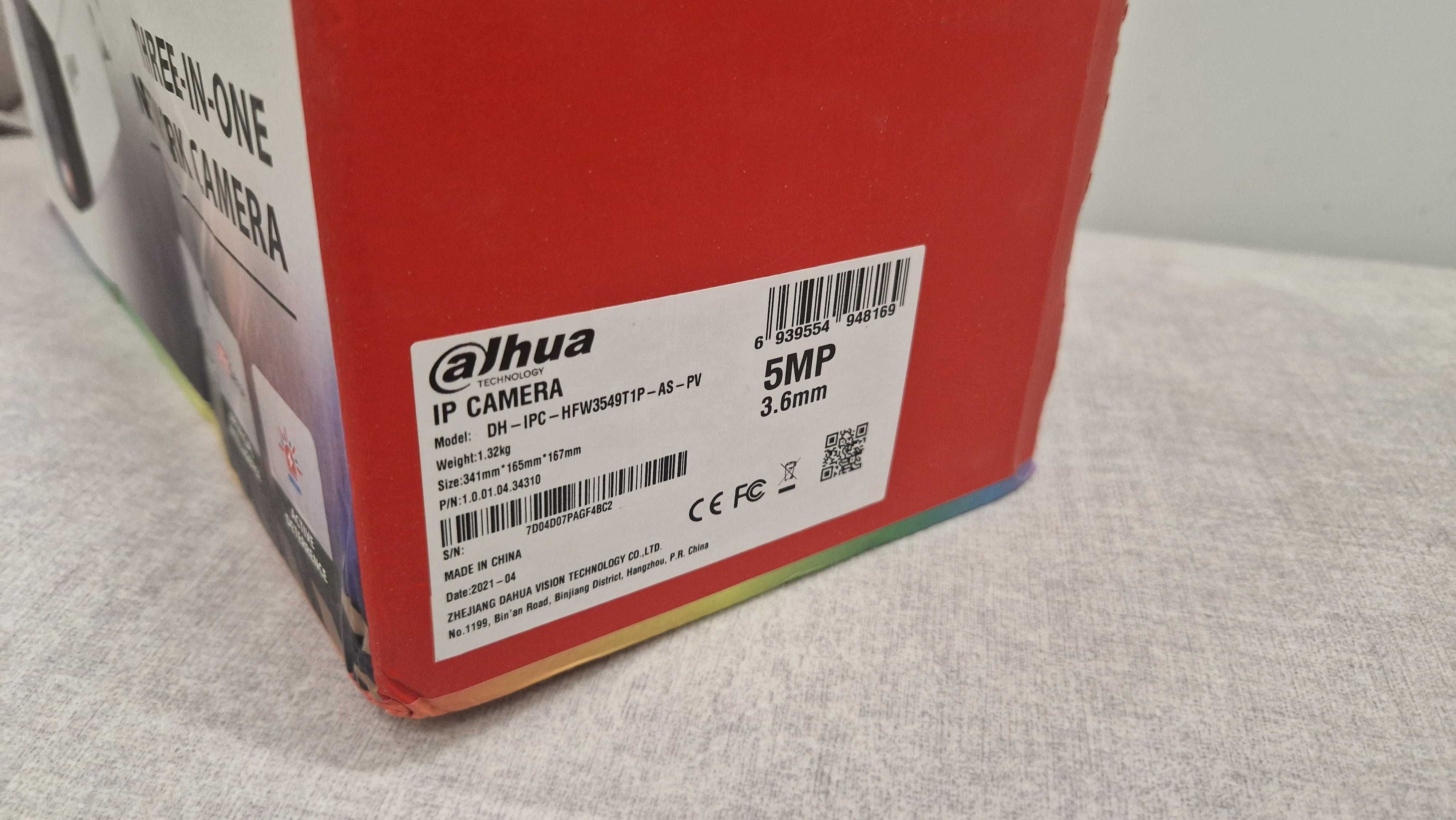 IP-відеокамера Dahua DH-IPC-HFW3549T1P-AC-PV 3.6 mm