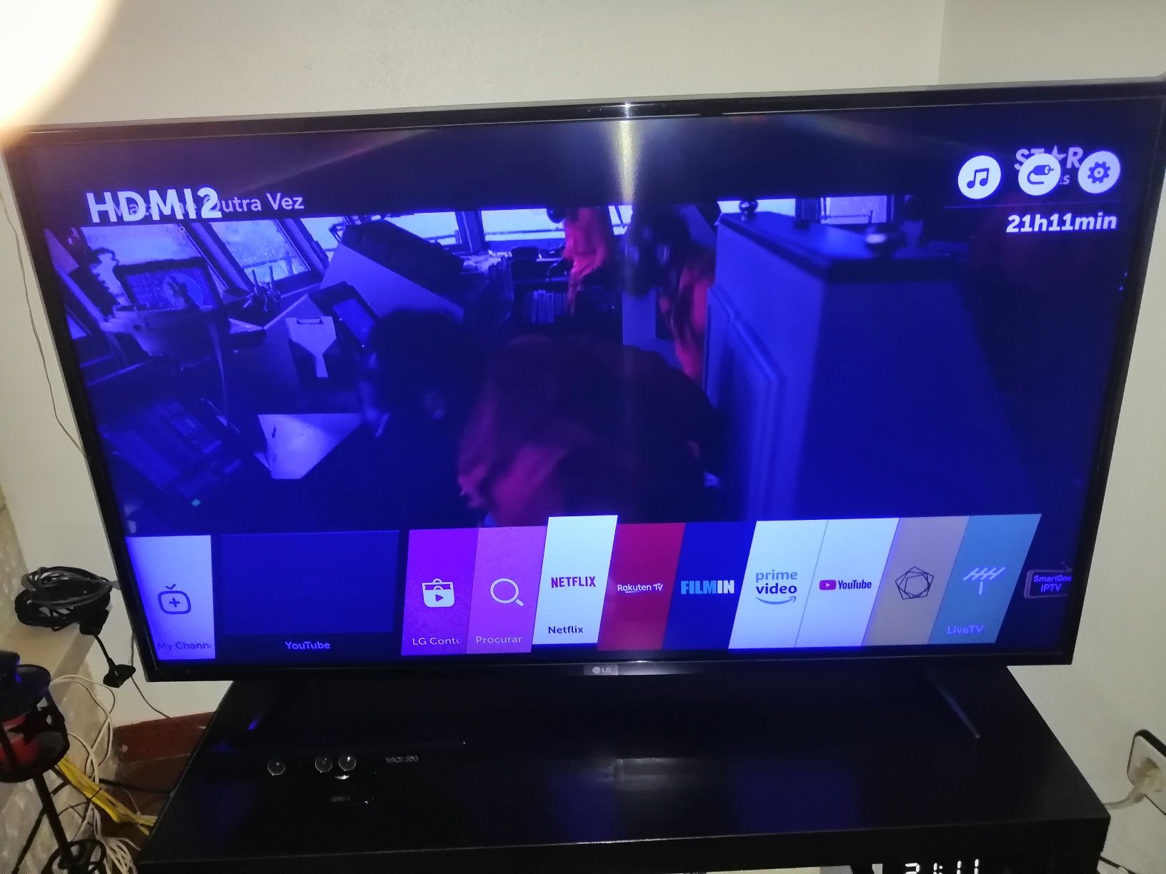 TV LG 4k bem estimada