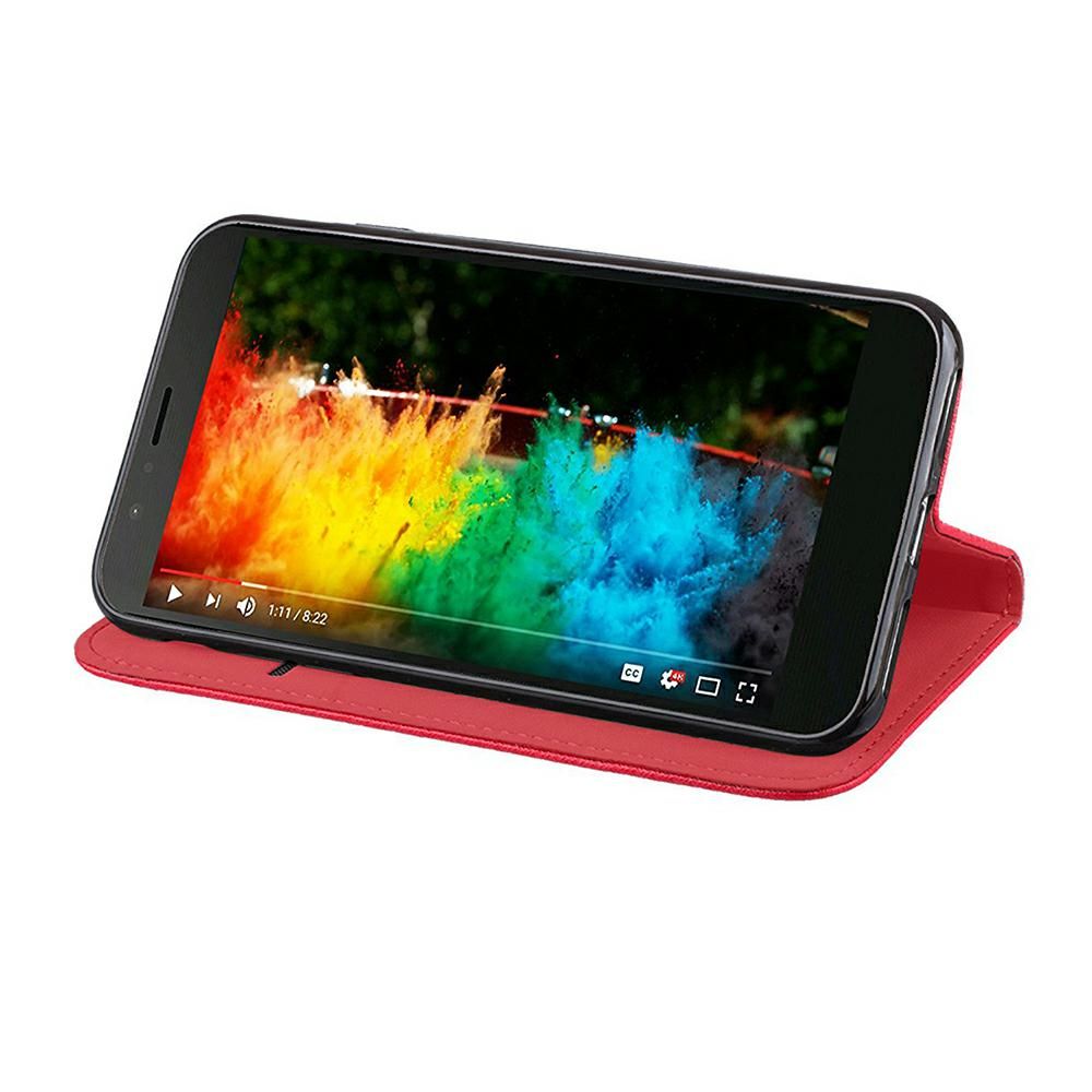 Magnetyczne Etui Case Do Samsung A20E Czerwone