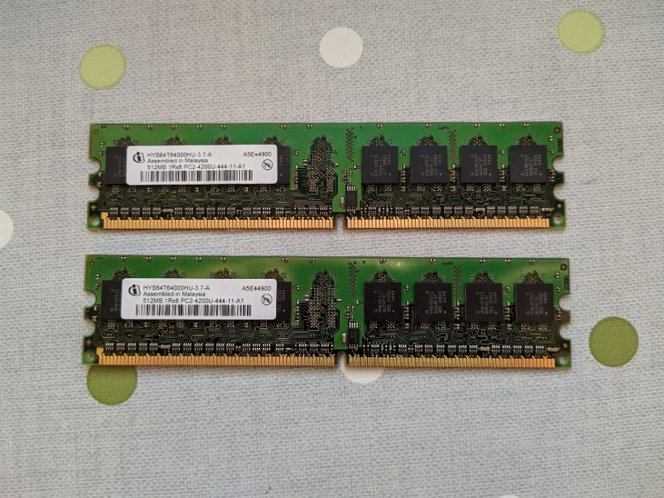 DDR2 512Mb х2