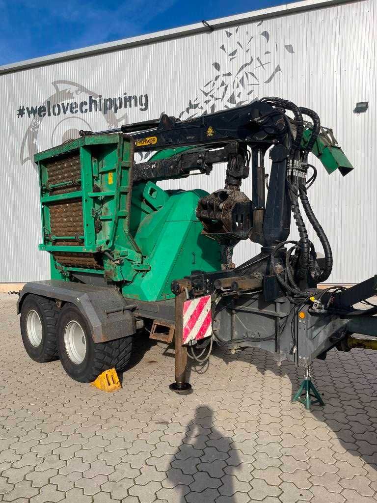 ROZDRABNIACZ Rębak maszyna do drewna chipper Jenz HEM 582Z Leasing