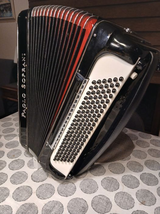 Włoski akordeon 4 chórowy Paolo Soprani