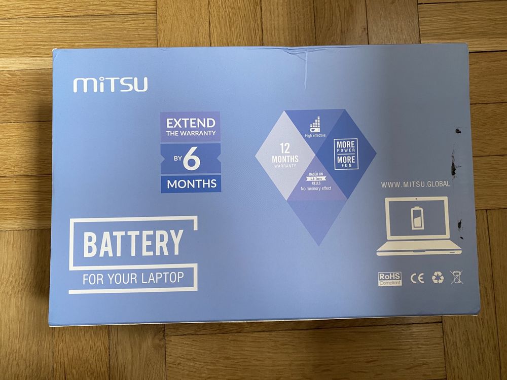 Bateria do komputera Mitsu