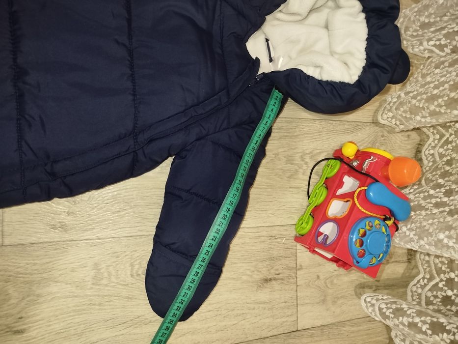 Теплий зимовий конверт /комбінезон H&M для немовляти