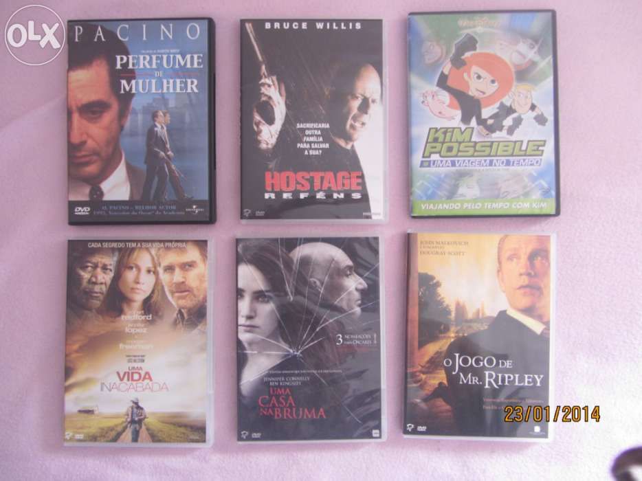 Vendo vários DVD originais e alguns ainda fechados