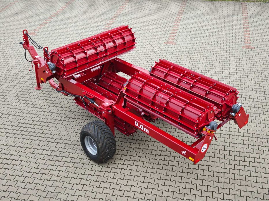 Wał nożowy mulczer do niszczenia rzepaku kukurydzy poplonów 9,0m Lupus