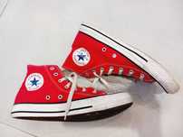 Czerwone buty trampki converse rozm. 39 dl.wkl. 24,5 cm