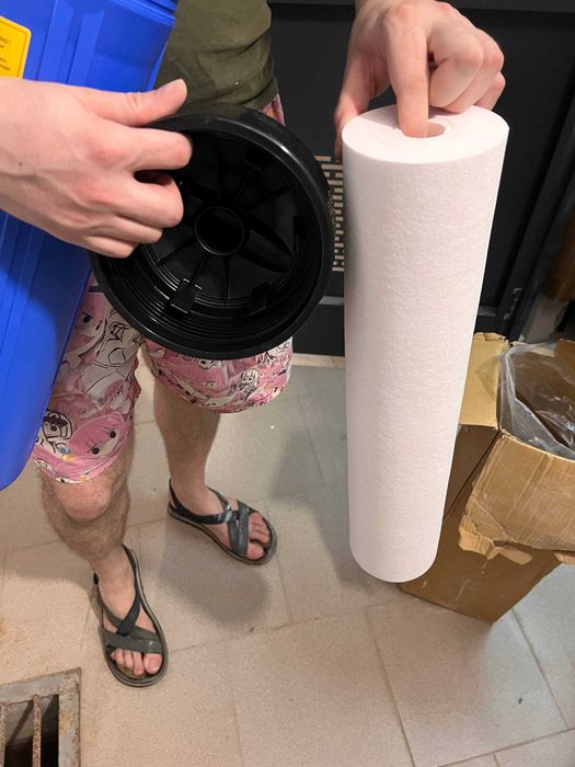 Магістральні фільтри Mineral Plus BB20 з картриджами (2 шт)