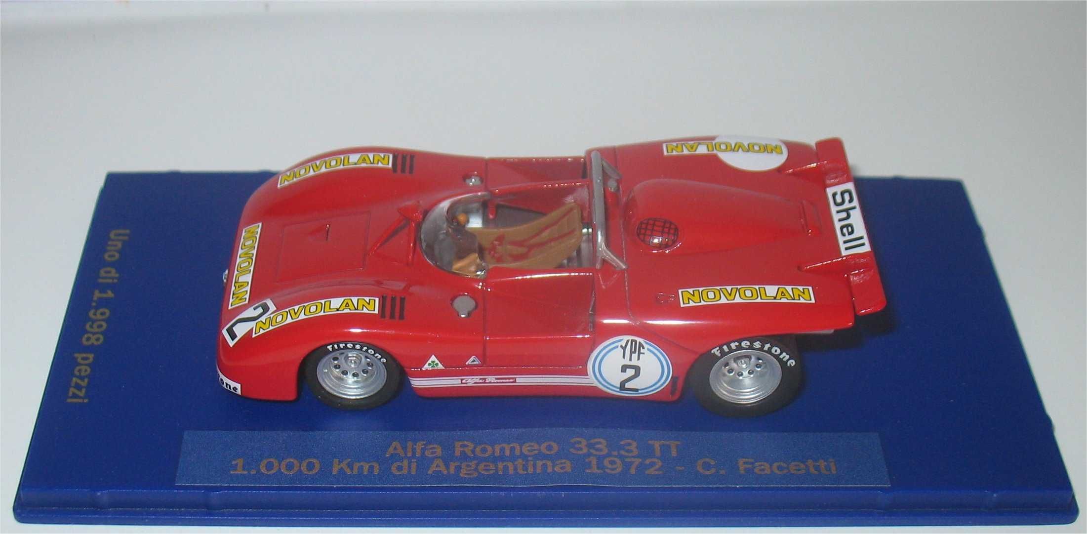 Alfa Romeo 33.3 TT - 1000 Kms di Argentina 1972