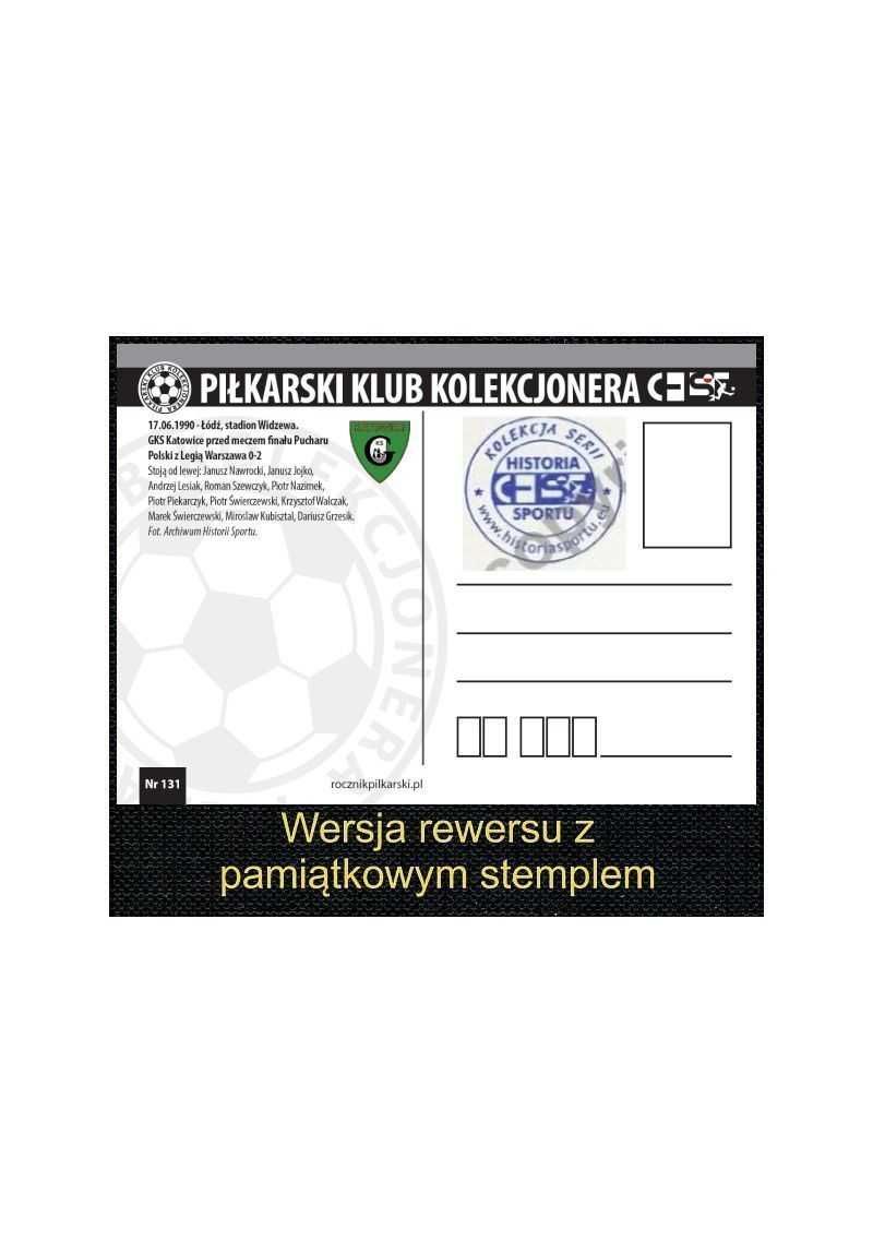 Zestaw 10 pocztówek - Piłkarski Klub Kolekcjonera nr 131-140