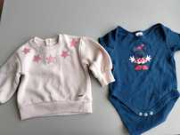 Bluza + body na krótki rękaw