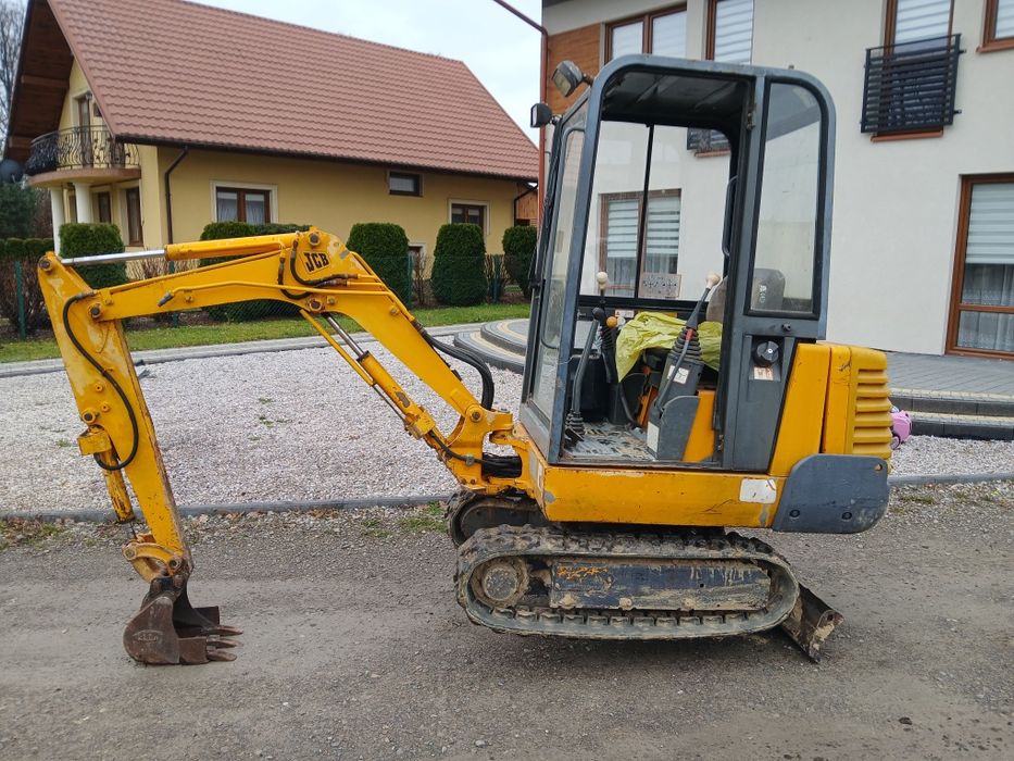 Minikoparka jcb 8014 w oryginale