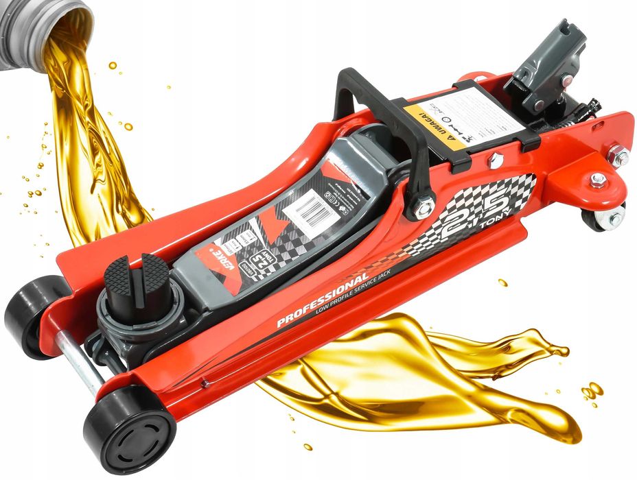 PODNOŚNIK SAMOCHODOWY Hydrauliczny Lewarek Żaba Niskoprofilowy 2,5T