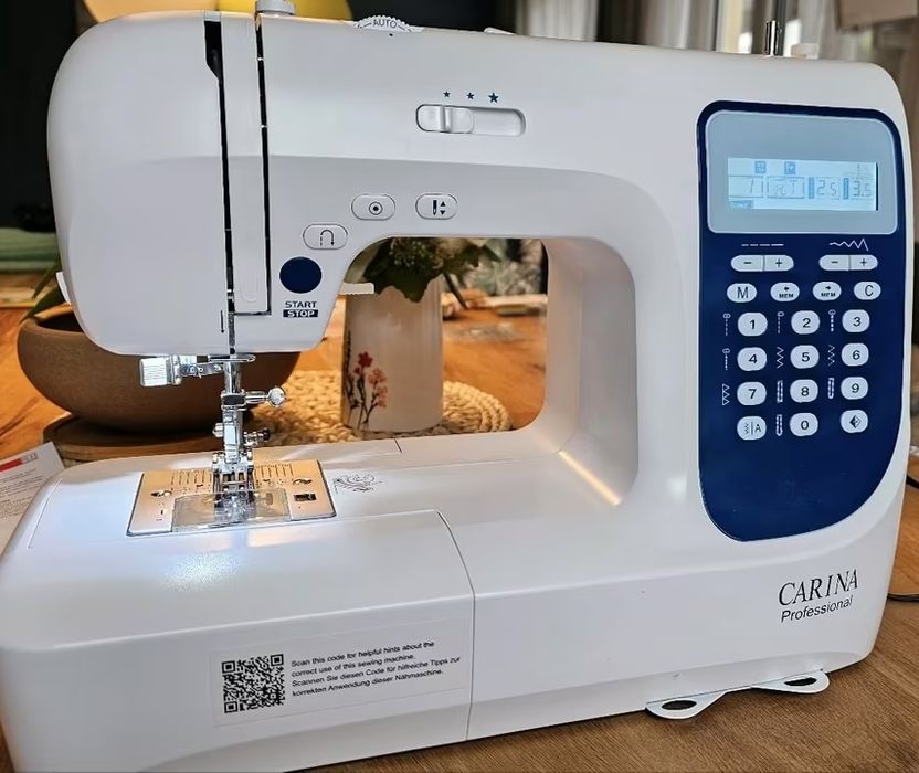 Jak nowa!  komputerowa maszyna do szycia z hafciarka