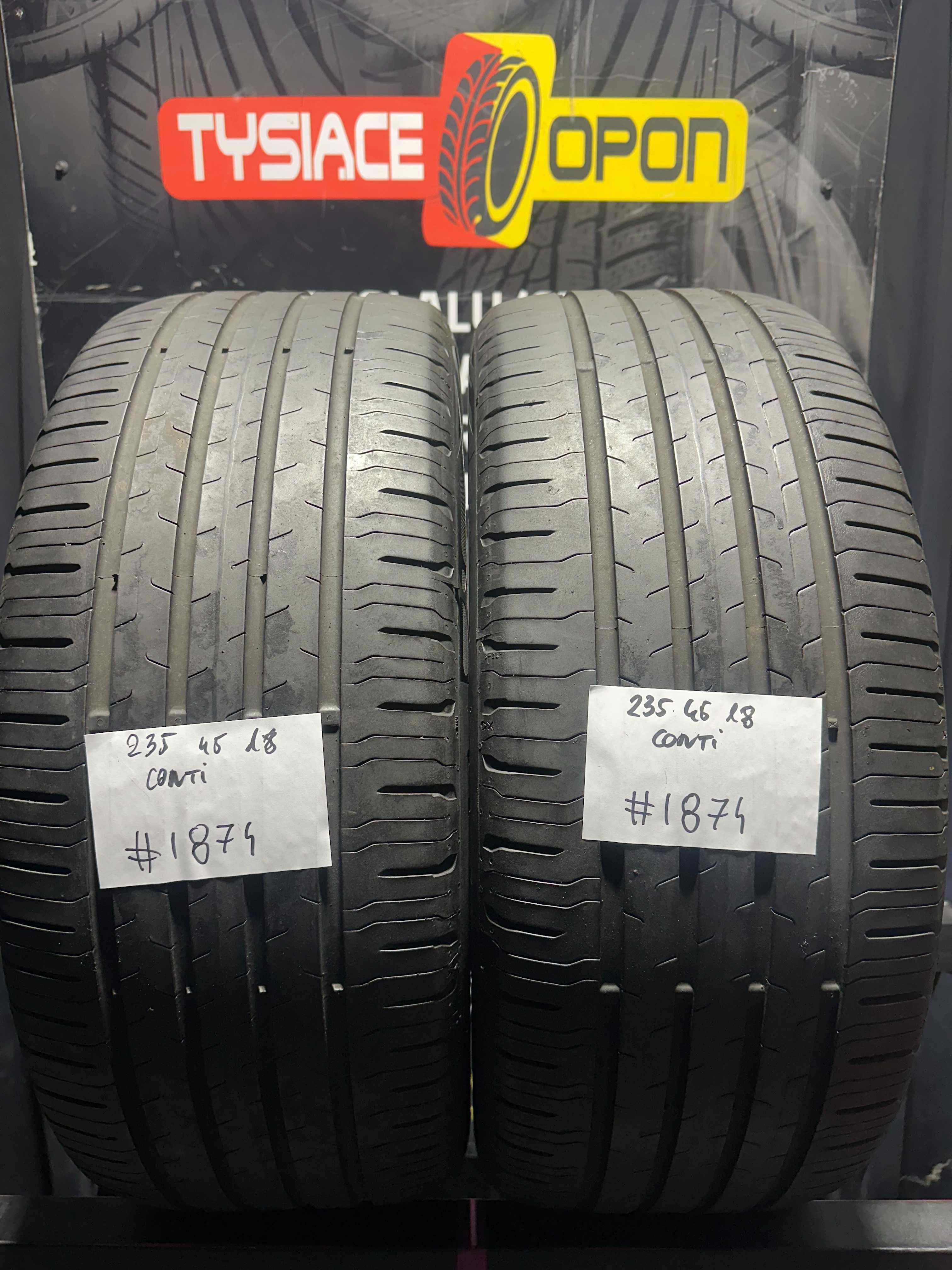 Opony Letnie 235/45/18 CONTINENTAL ECOCONTACT #1874