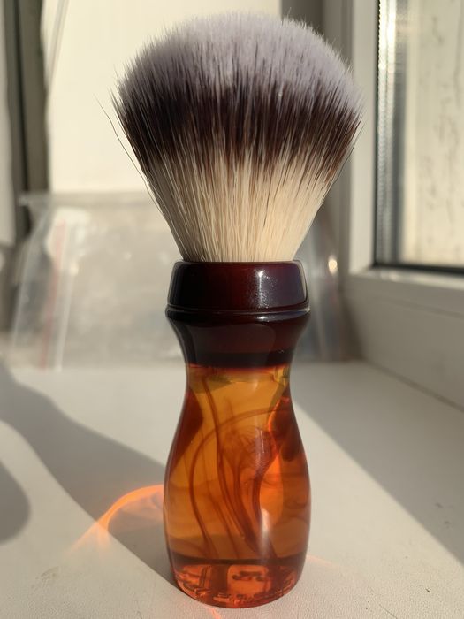 Щетка кисть помазок для влажного бритья YAQI 22 мм синтетика