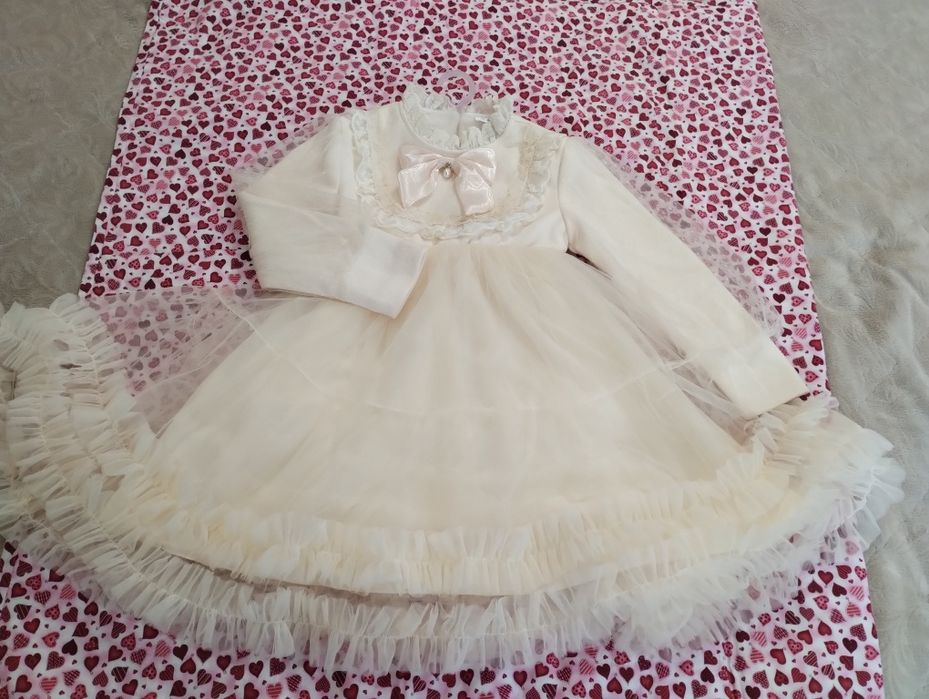 Святкова утеплена сукня тепле плаття