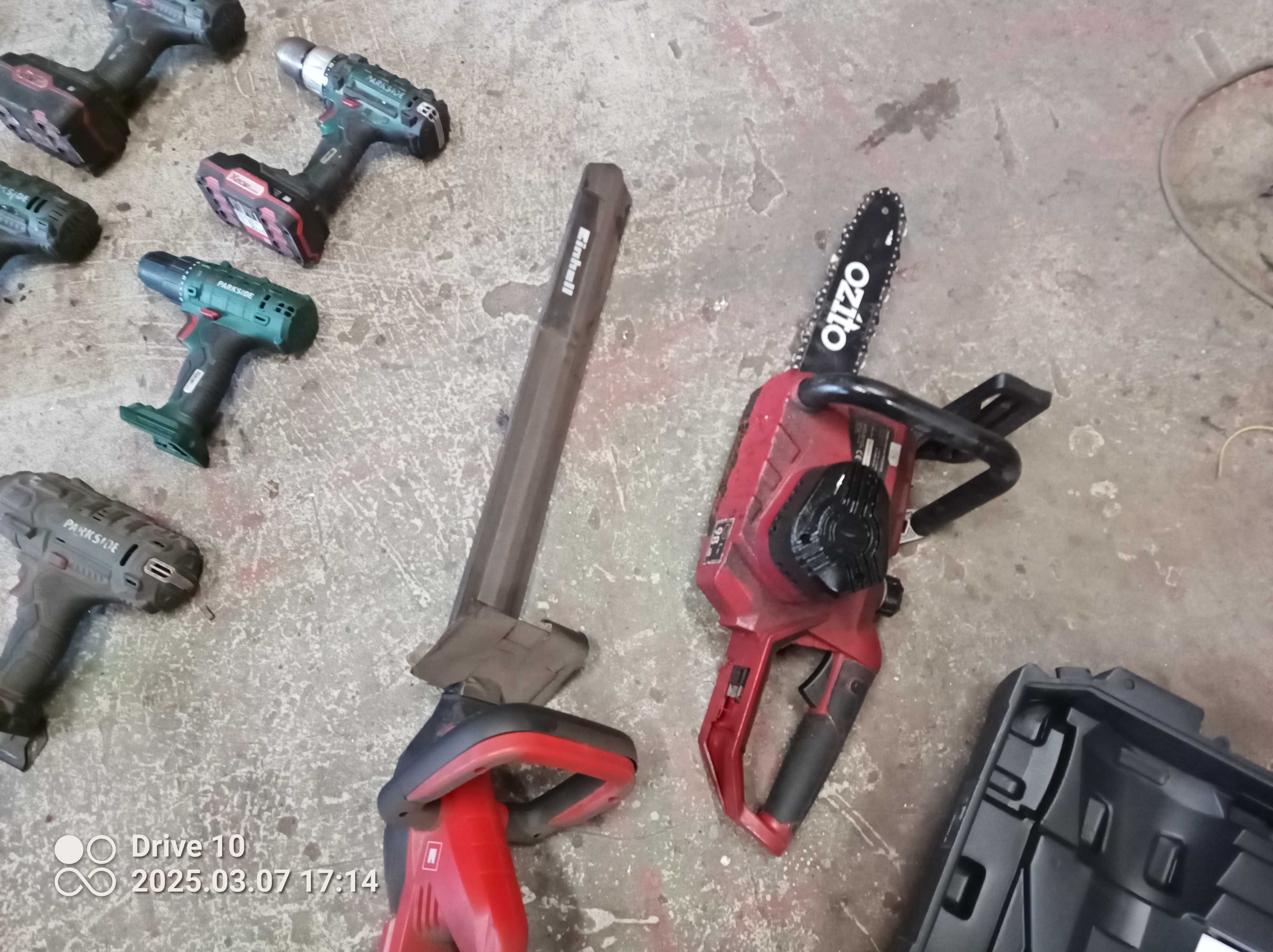 Wkretarka ladowarka akumulatory Ryobi bosch parkside einhell milwaukee