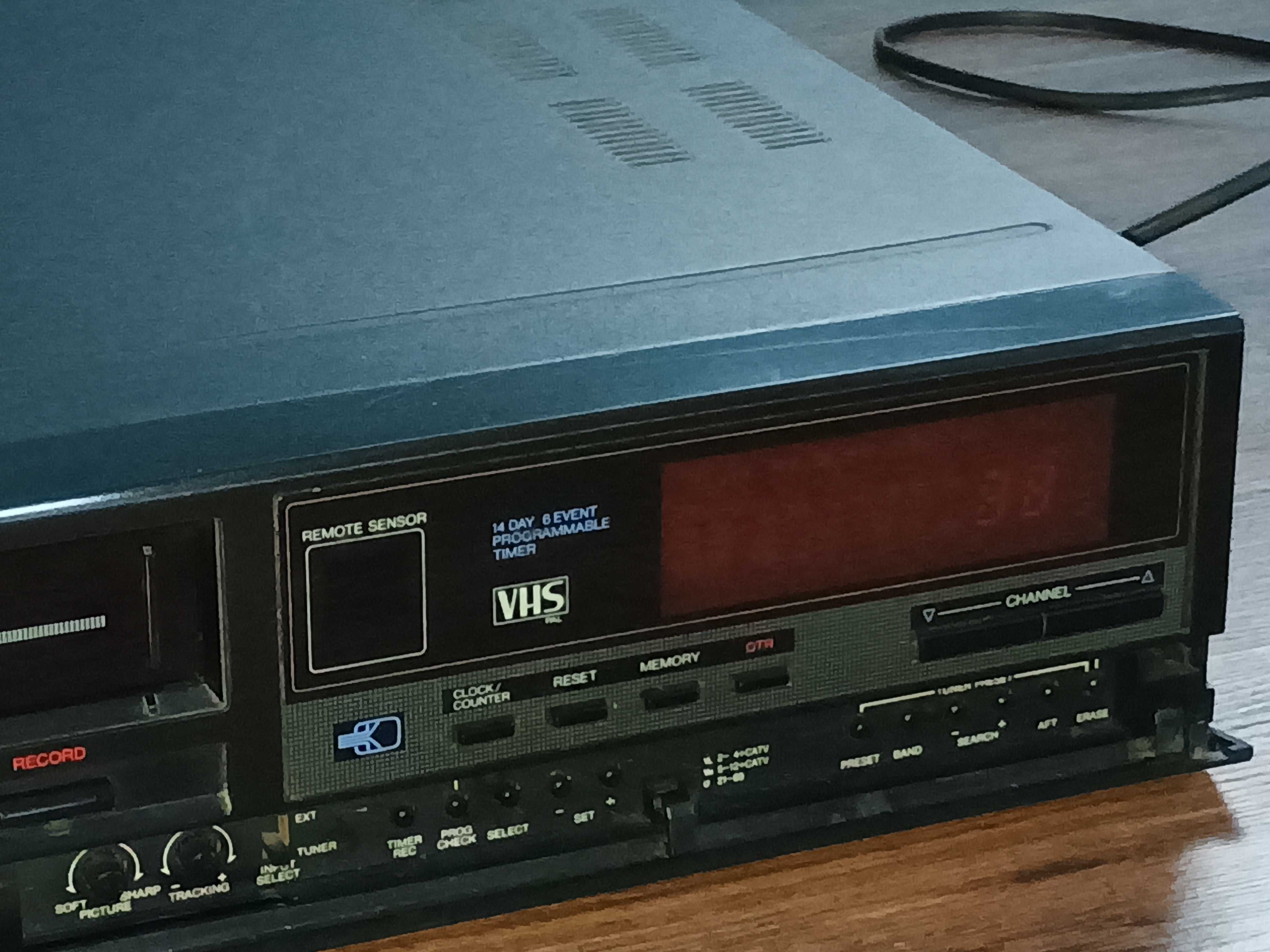 Odtwarzacz kaset VHS magnetowid z lat 80' Video Technic