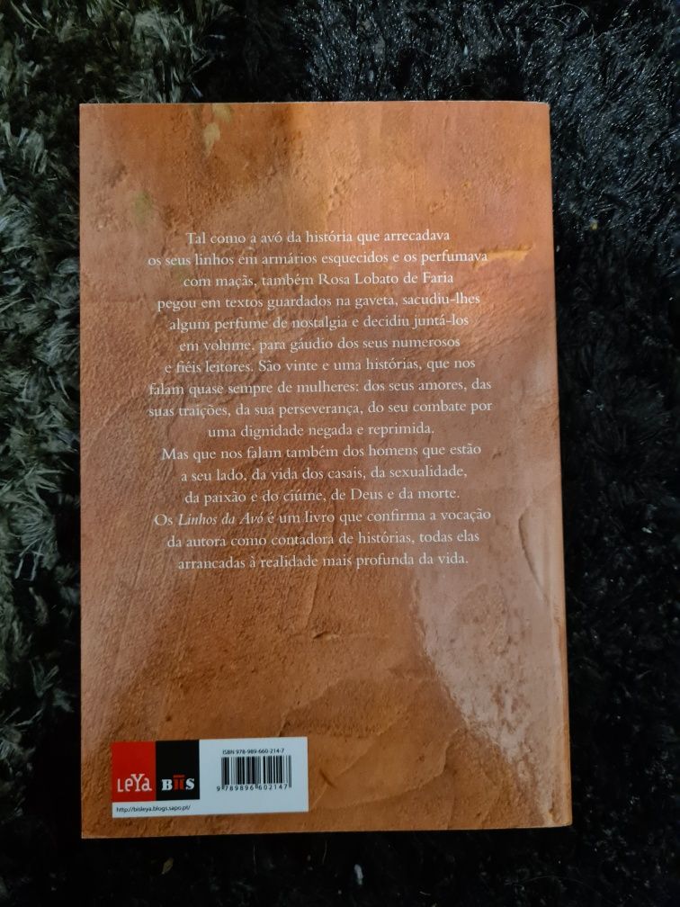 Livro "Os Linhos da Avó"