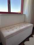 Banqueta rosa / movel