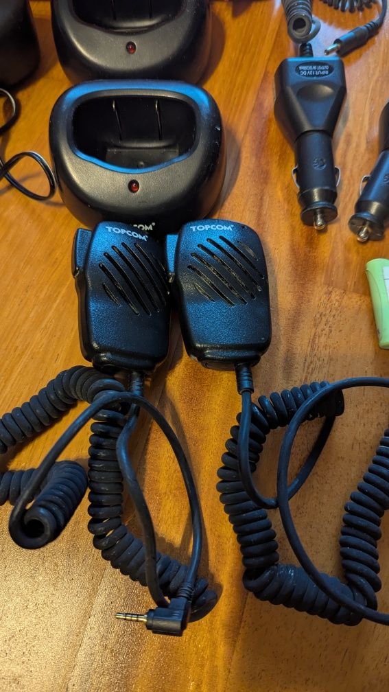 Duży zestaw walkie-talkie krótkofalówki Topcom Twintalker 9100