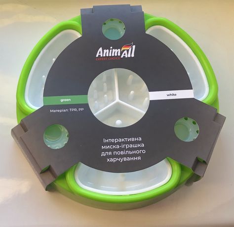 Інтерактивна миска-іграшка AnimAll для повільного годування
