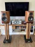 Diapason Adamantes V – legendarne monitory high-end – orzech Canaletto