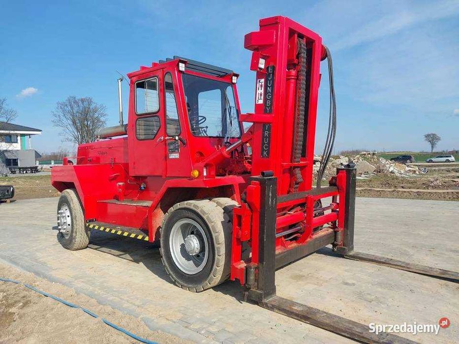 Wózek widłowy Volvo – udźwig 10 ton