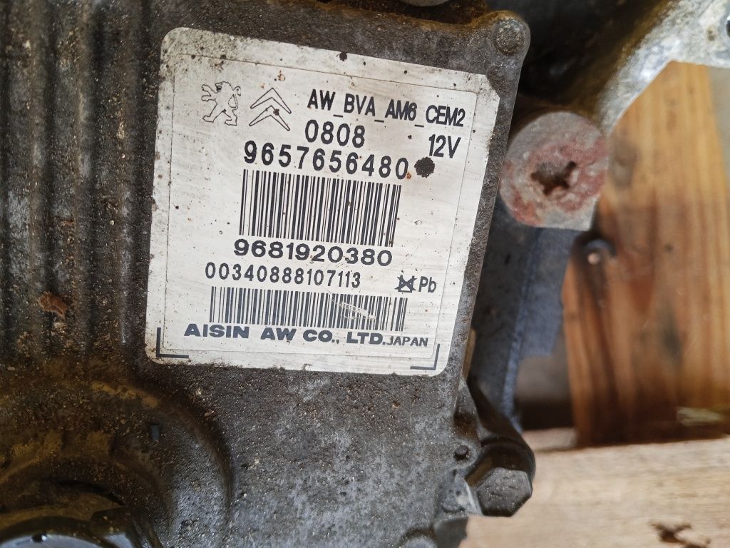 Skrzynia biegów automatyczna citroen C5 x7 III 2.7 HDi 20GG09