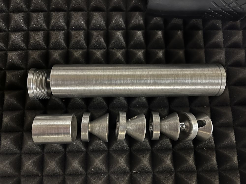 Tłumik .22lr kbks 5,5mm 5,56 pcp 1/2 28 20