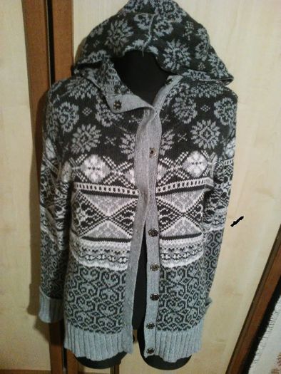 sweter/sweterek, bluza z kapturem- LOGG by H&M 175/104A