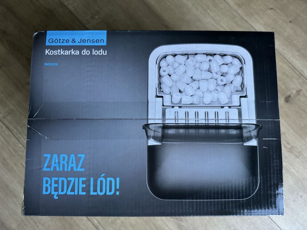 Kostarka do lodu czarna NOWA nie otwierana goetze and jensen