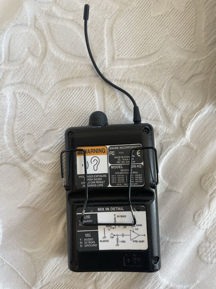 Shure PSM200 transmixer