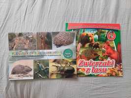 Książki o zwierzętach dla dzieci z naklejkami