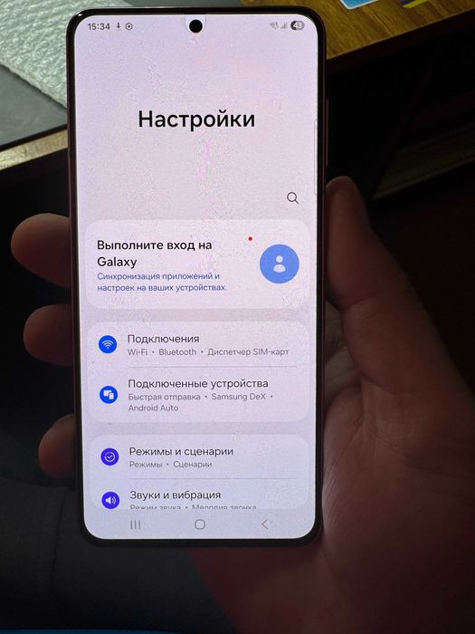 100% оригинальный дисплей Samsung Galaxy S21 5G Phantom Pink SM-G991B