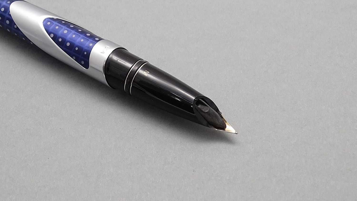 stare pióro wieczne, 2000, SHEAFFER INTRIGUE 612 CHROME & WHALE SHARK