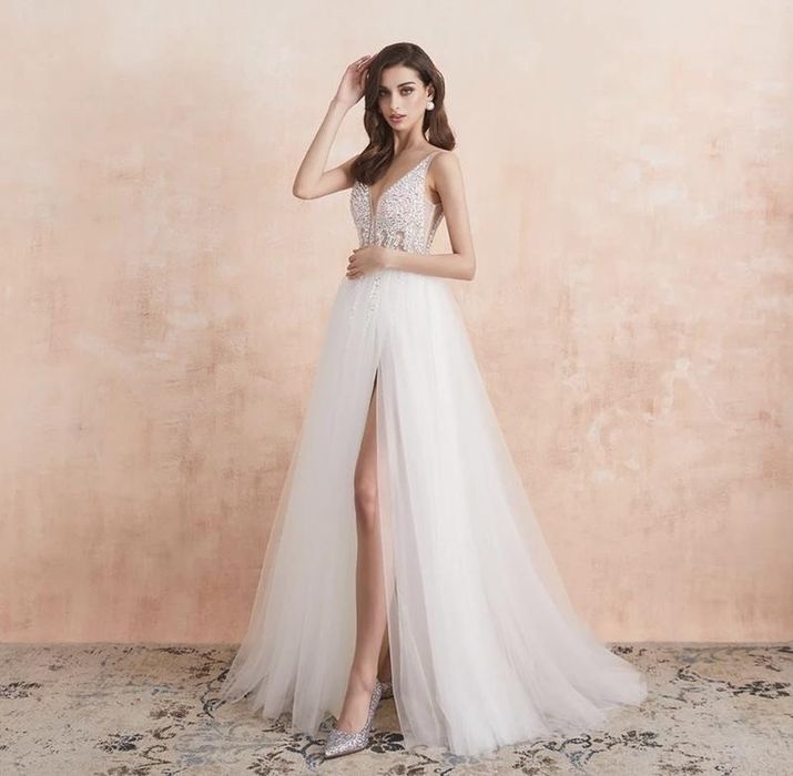 Весільне свадебное випускне плаття