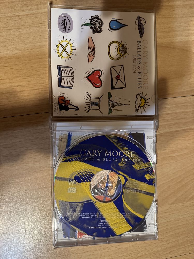 CD - Gary Moore: 1982 Ballads & Blues 1994. Klasyk!