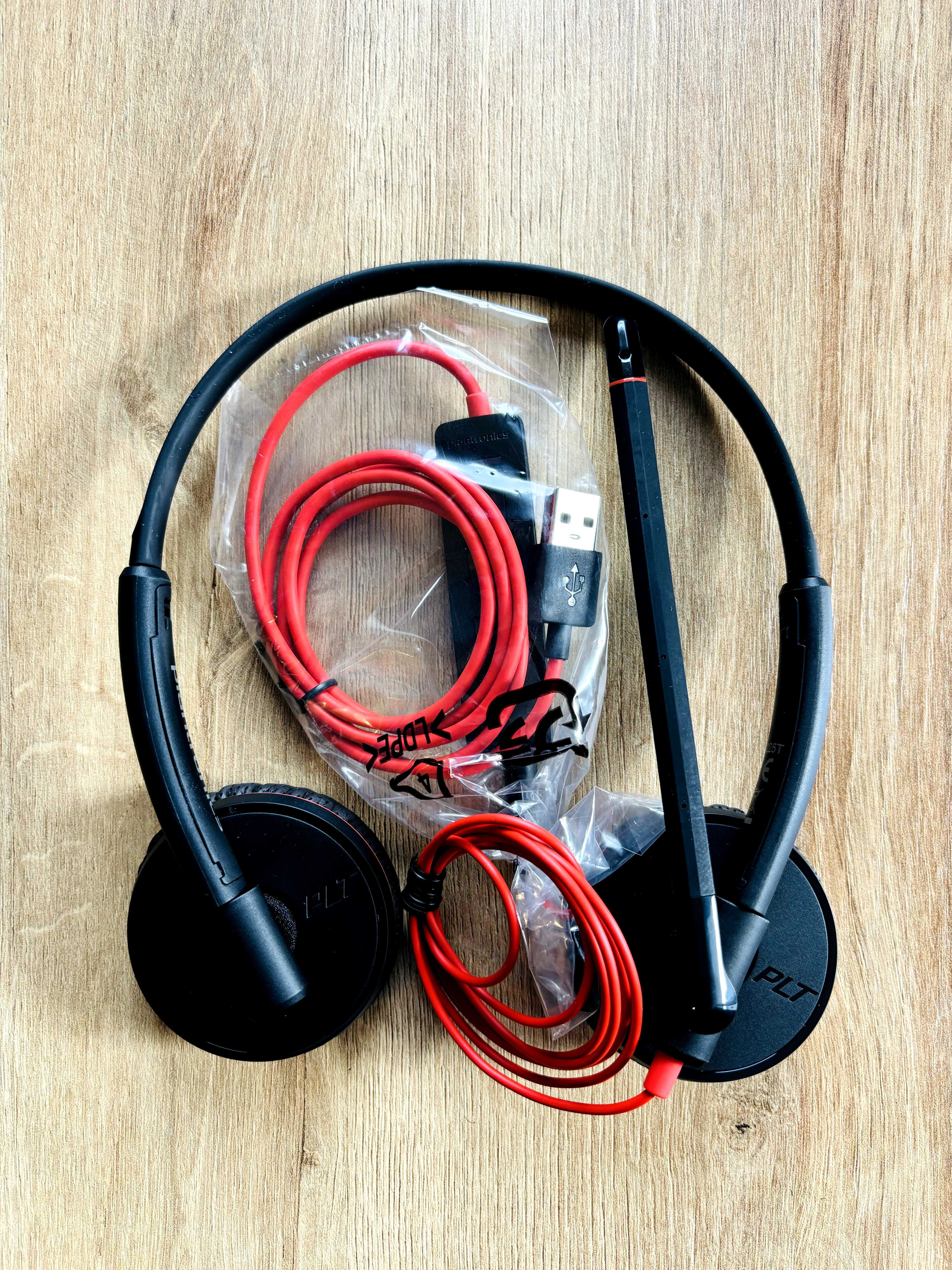 Plantronics Blackwire 3200 Series USB-A headphones