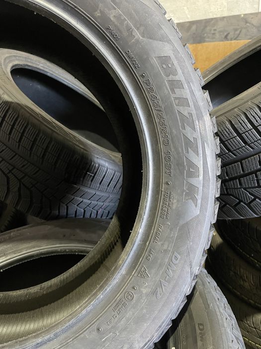 ‼️ 245.55r19 Bridgestone Blizzak DM-V2 зимові шини колеса 4шт як нові