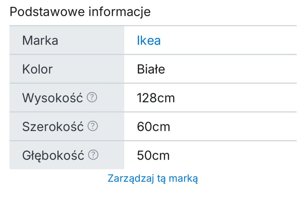 Reagał ikea stuva fridids