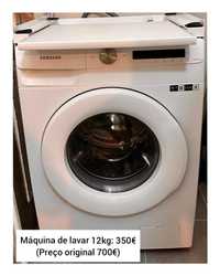 Maquina de lavar roupa - Samsung 12Kg