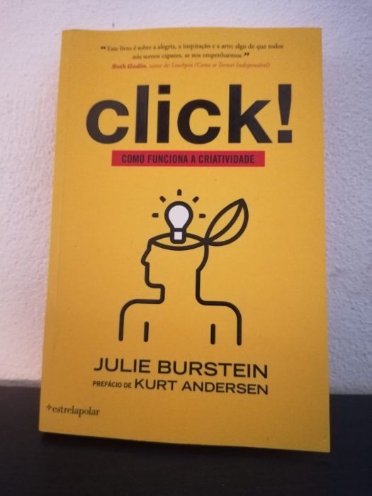 Livro Click! - Como Funciona a Criatividade de Julie Burstein