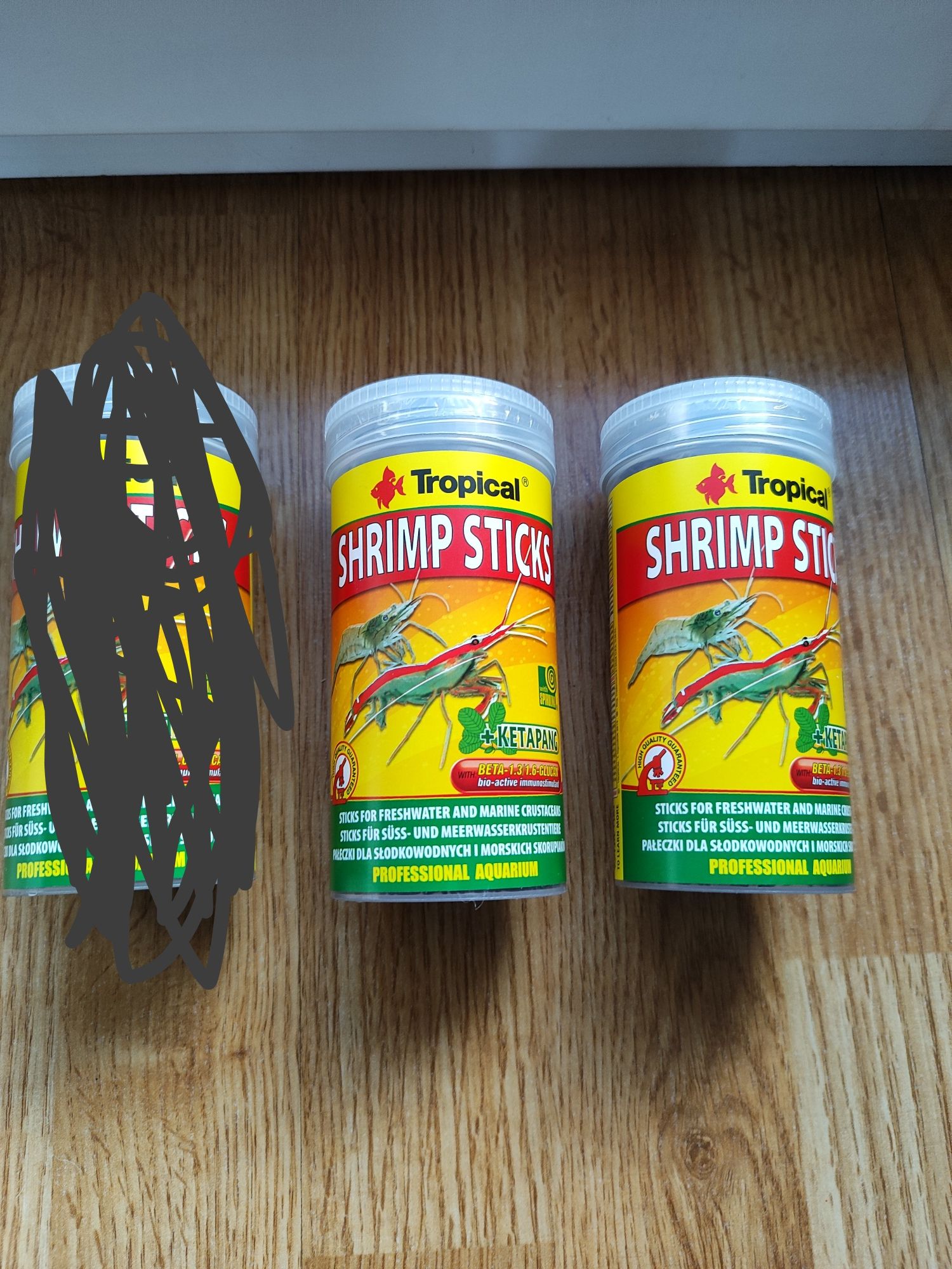 2 x Pokarm dla krewetek Tropical Shrimp Sticks 250ml/138g