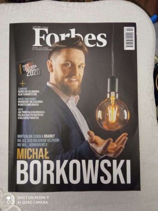 Forbes 02/2021 Czasopismo Forbes luty 2021 Forbes z lutego Magazyn