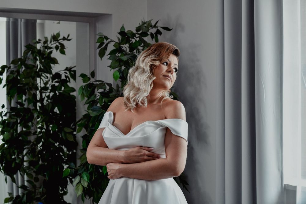 Sukienka ślubna + halka