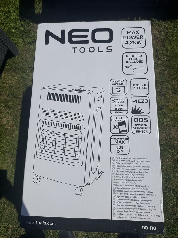 Piecyk gazowy neo tools 90-118