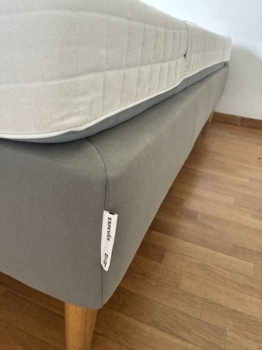 Sommier com pés “espevar” ikea