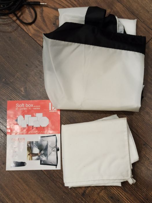 Lampa błyskowa studyjna JINBEI Digital Pioneer DP 500 + soft box